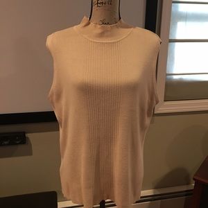 Dress Barn 18/20 Sleeveless Mock Neck